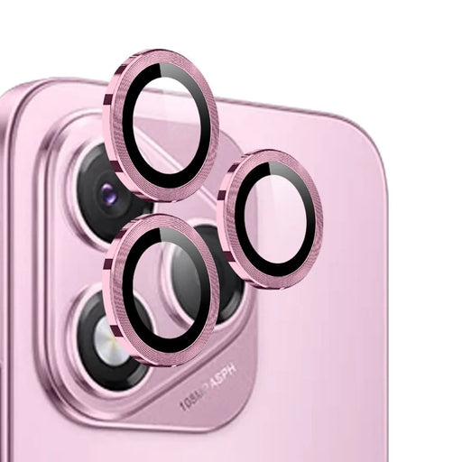 NORTHJO 1 Set For Honor 400 Lite 5G Tempered Glass Camera Lens Film CD Veins Metal Ring Lens Guard - Pink - 2
