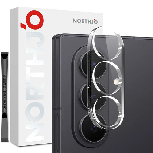NORTHJO For Samsung Galaxy Z Fold7 5G Camera Lens Protector Tempered Glass HD Clear 3D Full Coverage - 1