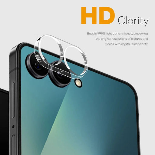 NORTHJO 2Pcs For Samsung Galaxy Z Flip7 5G Tempered Glass Camera Lens Protector Clear 3D Integrated Full Coverage - 2