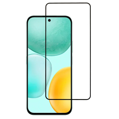 For Honor X6c 4G Screen Protector Silk Printing Full Glue HD Clear Screen Film - 1