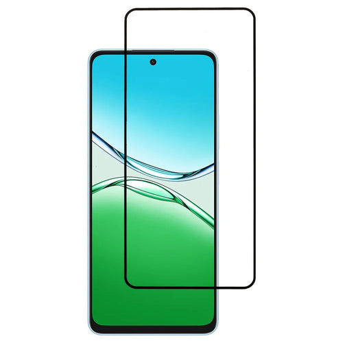 For Oppo A5 4G / 5G Screen Protector Silk Printing Full Glue HD Clear Screen Film - 1