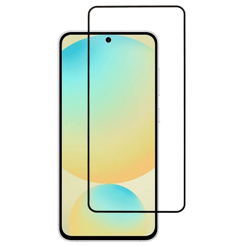 For Samsung Galaxy S25 FE Screen Protector Silk Printing Full Glue HD Clear Screen Film - 1
