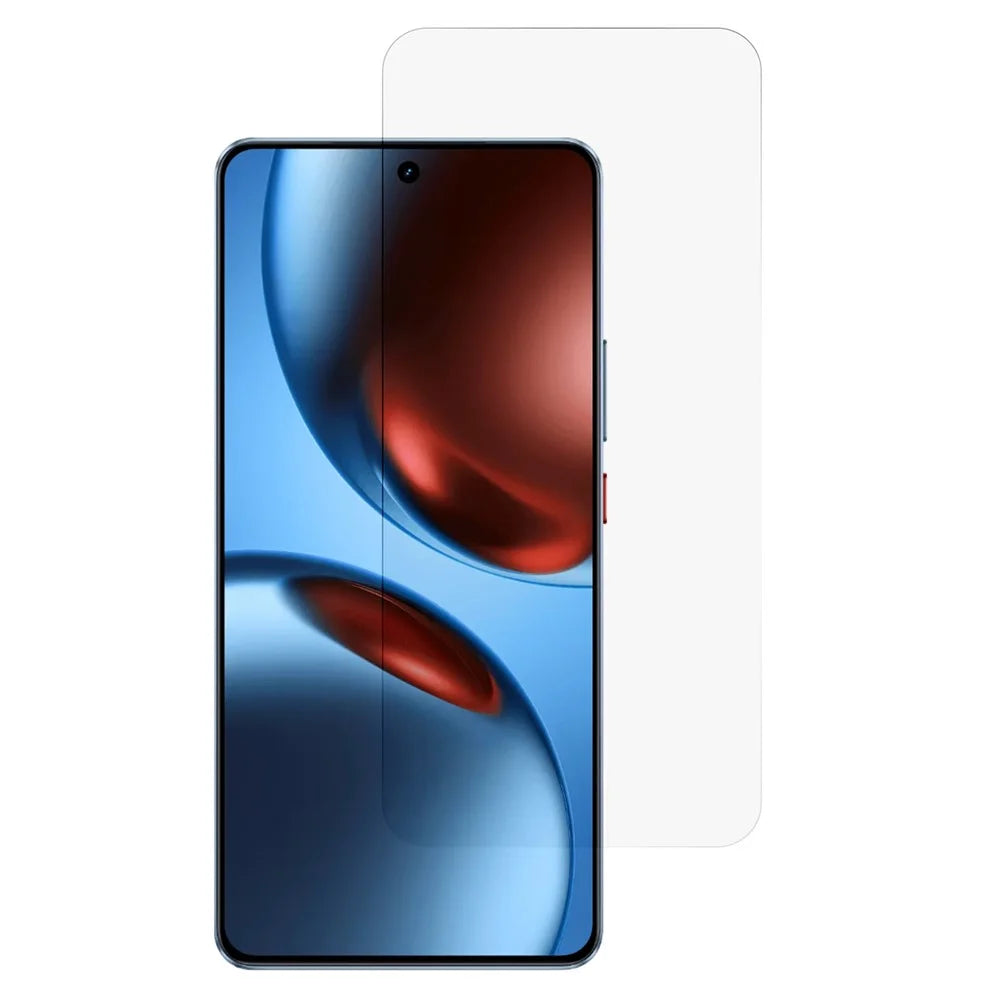 For Realme GT 7T 5G Screen Protector High Aluminium Silicon Glass Film 2.5D Arc Edge - 1