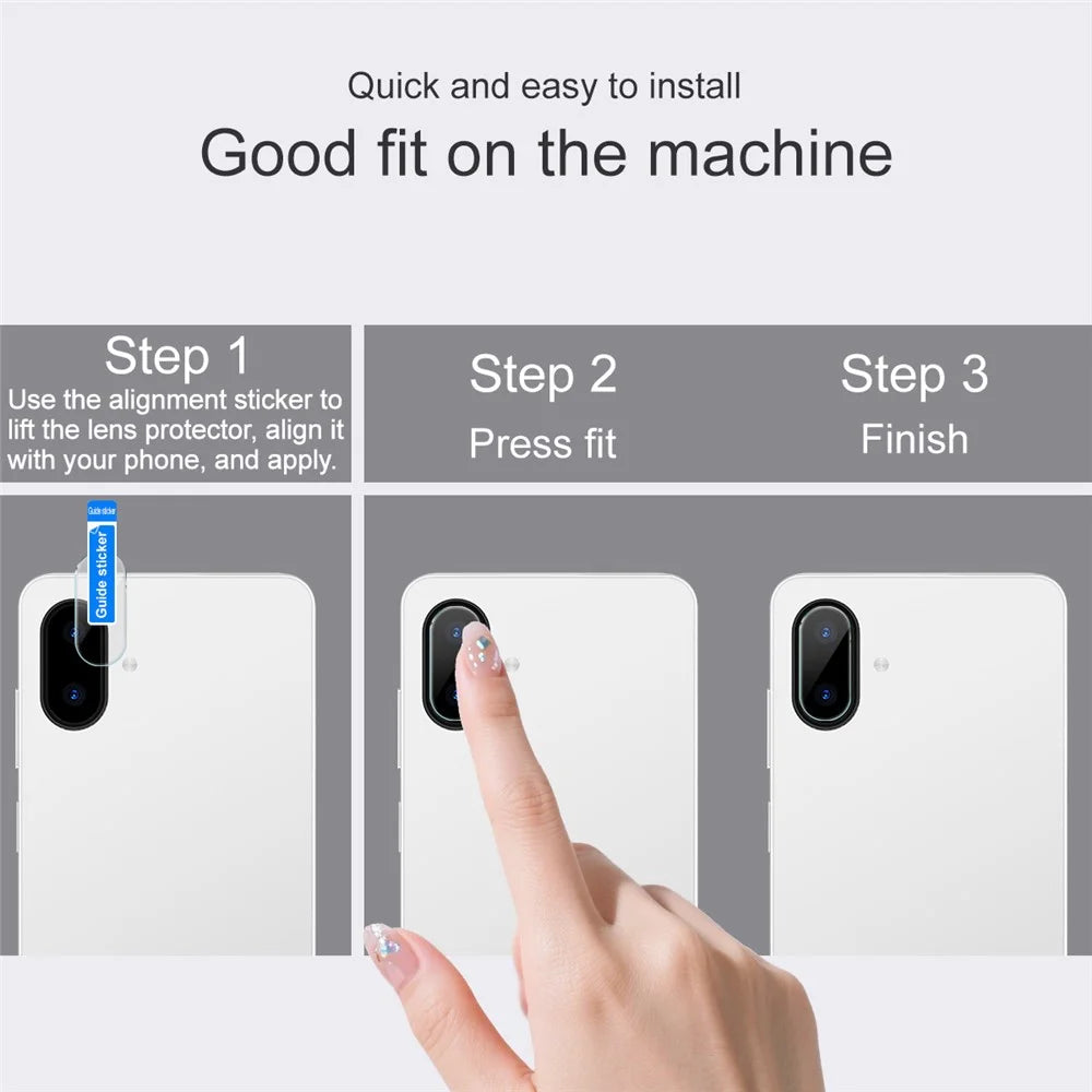 IMAK For Samsung Galaxy A07 4G Camera Lens Protector Slim Tempered Glass Lens Film - 6