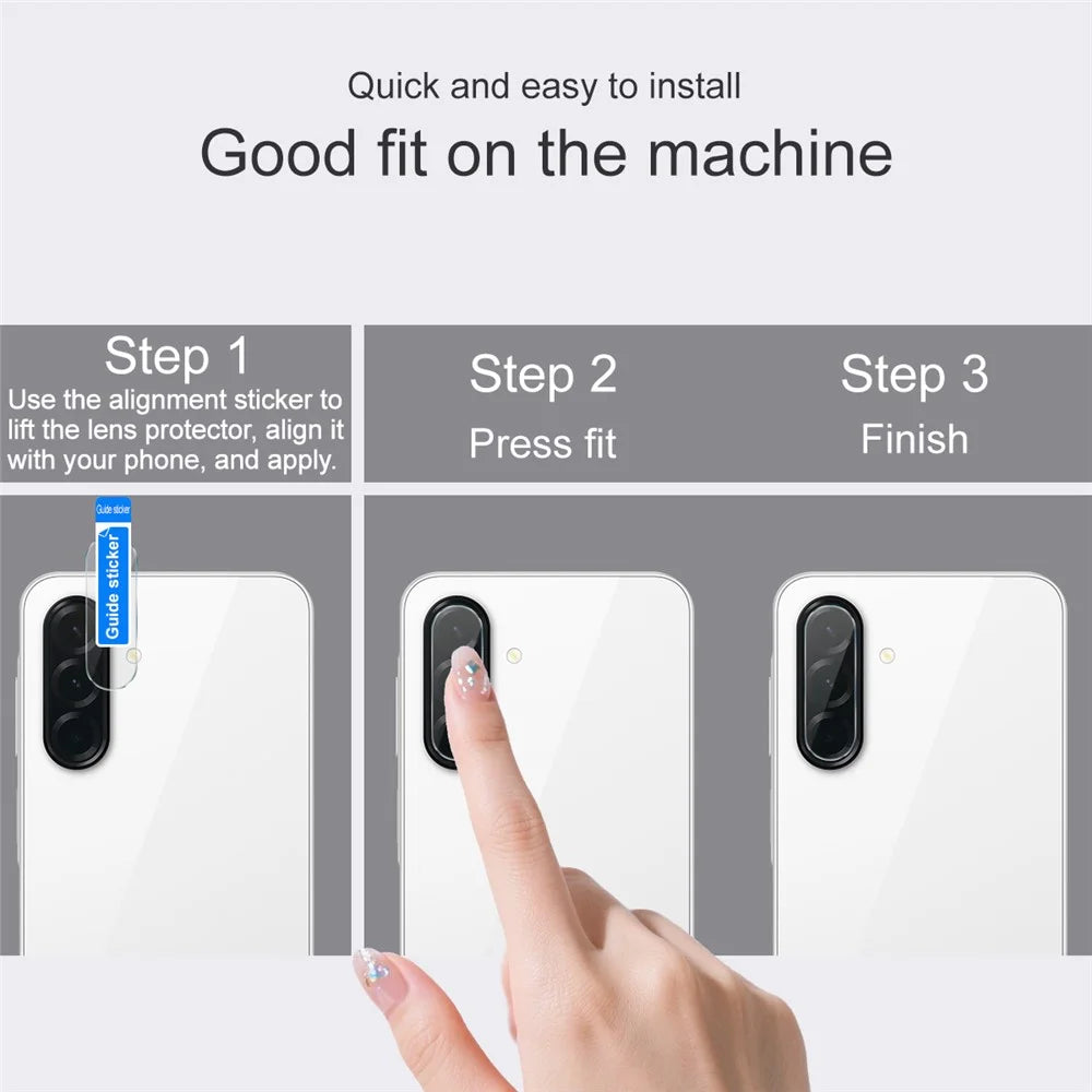 IMAK For Samsung Galaxy A17 5G / A17 4G / A26 5G Camera Lens Protector Slim Tempered Glass Lens Film - 6