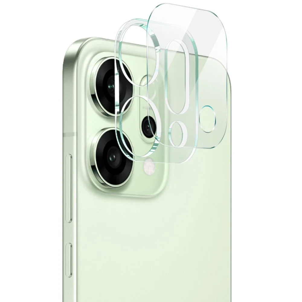 IMAK For Oppo Reno14 5G (Global) Tempered Glass Camera Lens Protector + Acrylic Lens Cap - 1