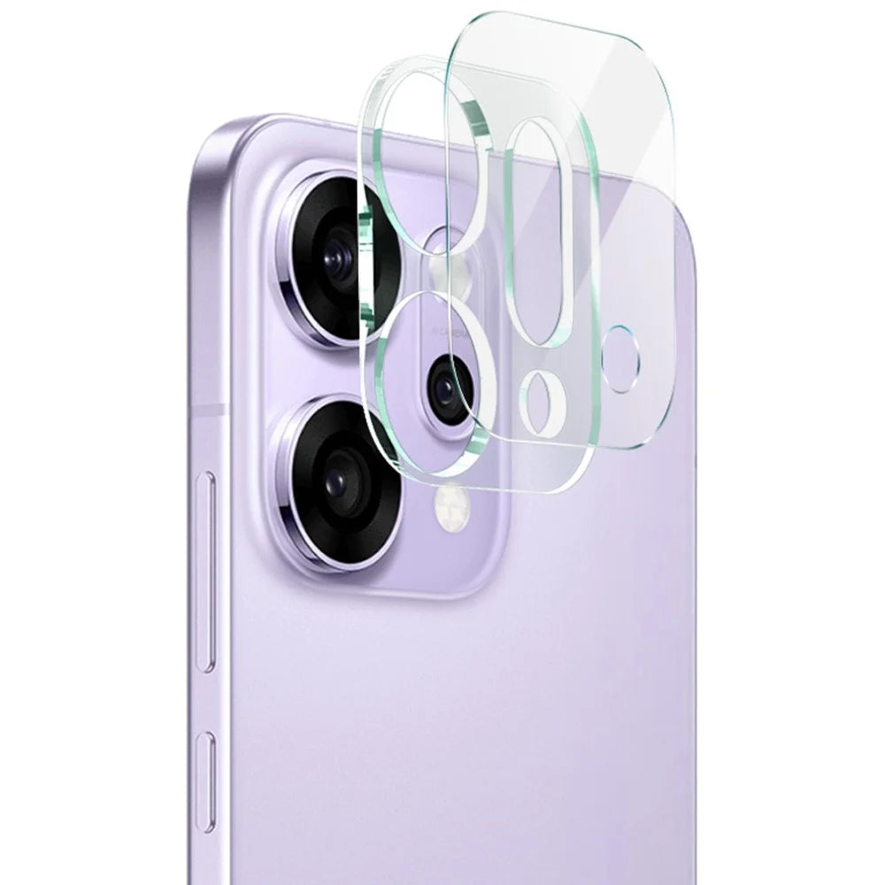 IMAK For Oppo Reno14 Pro 5G (Global) Tempered Glass Camera Lens Protector + Acrylic Lens Cap - 1
