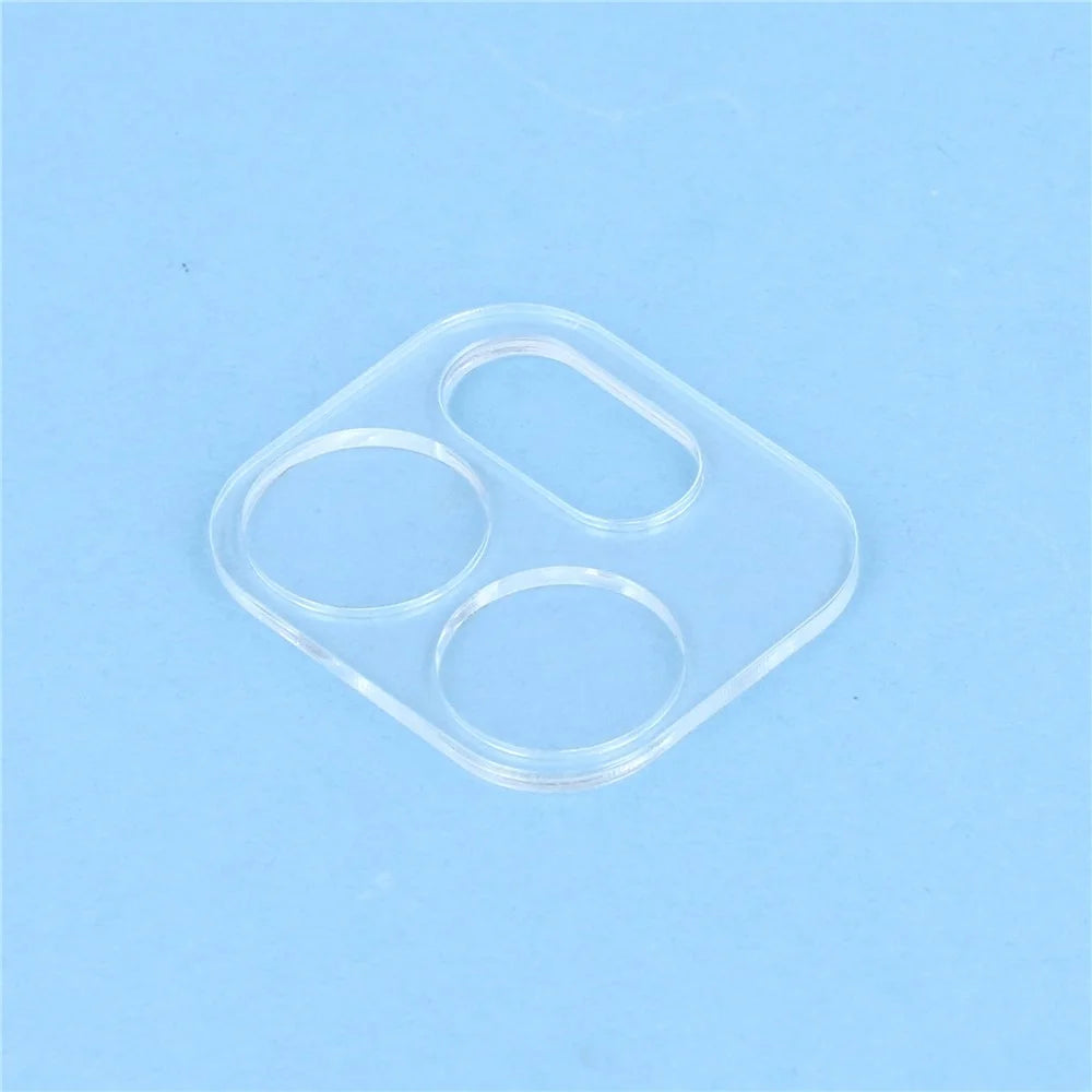 2Pcs For Oppo Reno14 F 5G Camera Lens Protector 3D Arc Edge Anti-Scratch Tempered Glass Lens Film - Transparent - 5