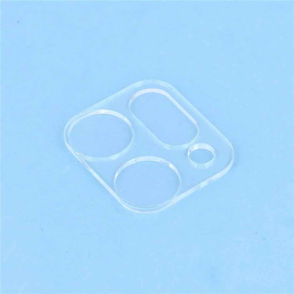 2Pcs For Oppo Reno14 Pro 5G (Global) Camera Lens Protector 3D Arc Edge Anti-Scratch Tempered Glass Lens Film - Transparent - 5