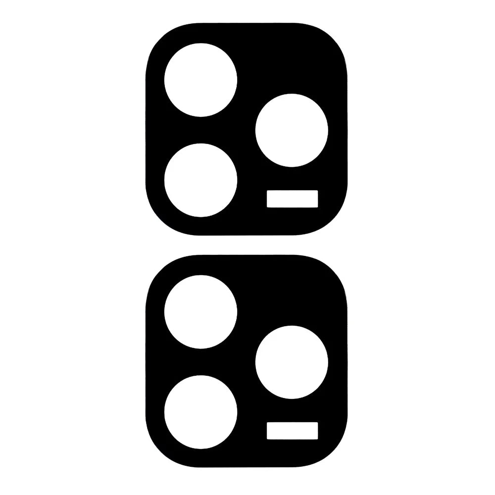 2Pcs For Wiko Hi Enjoy 80S 5G Camera Lens Protector Silk Printing Lens Film 3D Arc Edge - 2