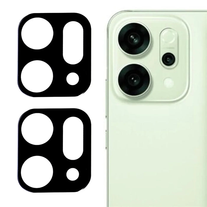 2Pcs For Oppo Reno14 Pro 5G (Global) Camera Lens Protector Silk Printing Lens Film 3D Arc Edge - 1