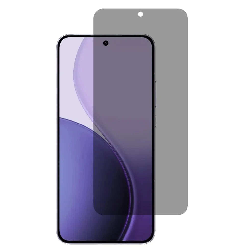 For Oppo Reno14 5G (Global) Anti Spy Screen Protector High Aluminium-Silicon Glass Film - 1