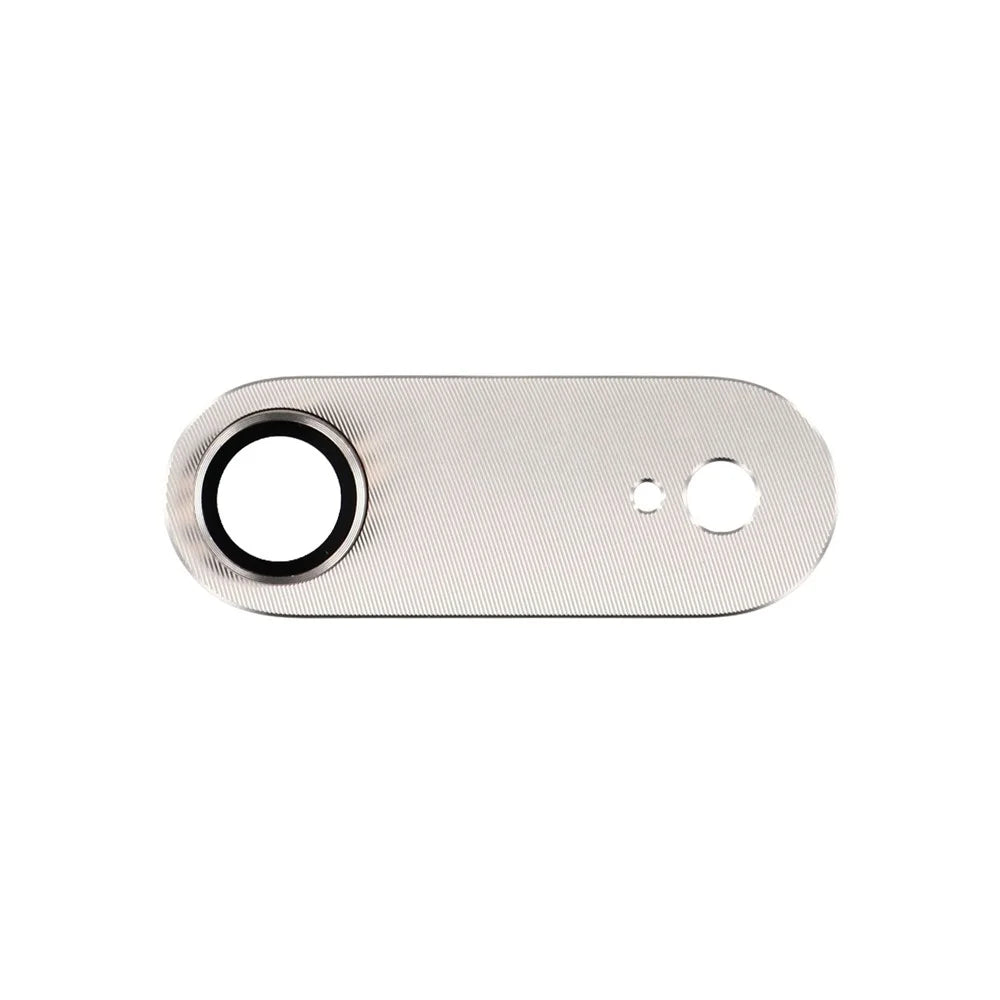 For iPhone Air Camera Lens Protector CD Vein Integrated Metal Tempered Glass Lens Film - Light Gold - 2