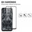 For Samsung Galaxy S25 FE AGC Tempered Glass with Black Edge Full Glue Full Coverage Screen Protector - 3