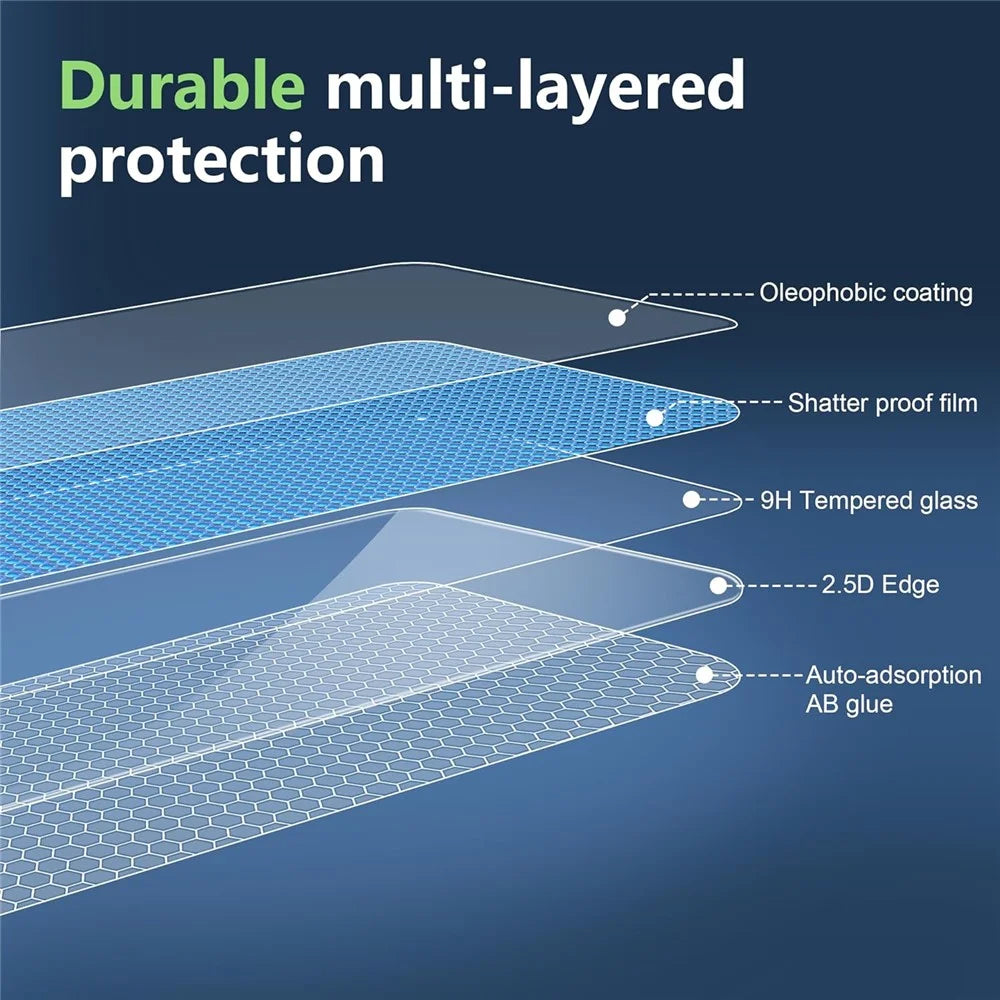 2Pcs For OnePlus Nord 5 5G / Ace 5 Ultra 5G Screen Protector 2.5D Arc Edge High Clarity Tempered Glass Film with Camera Lens Film - 4