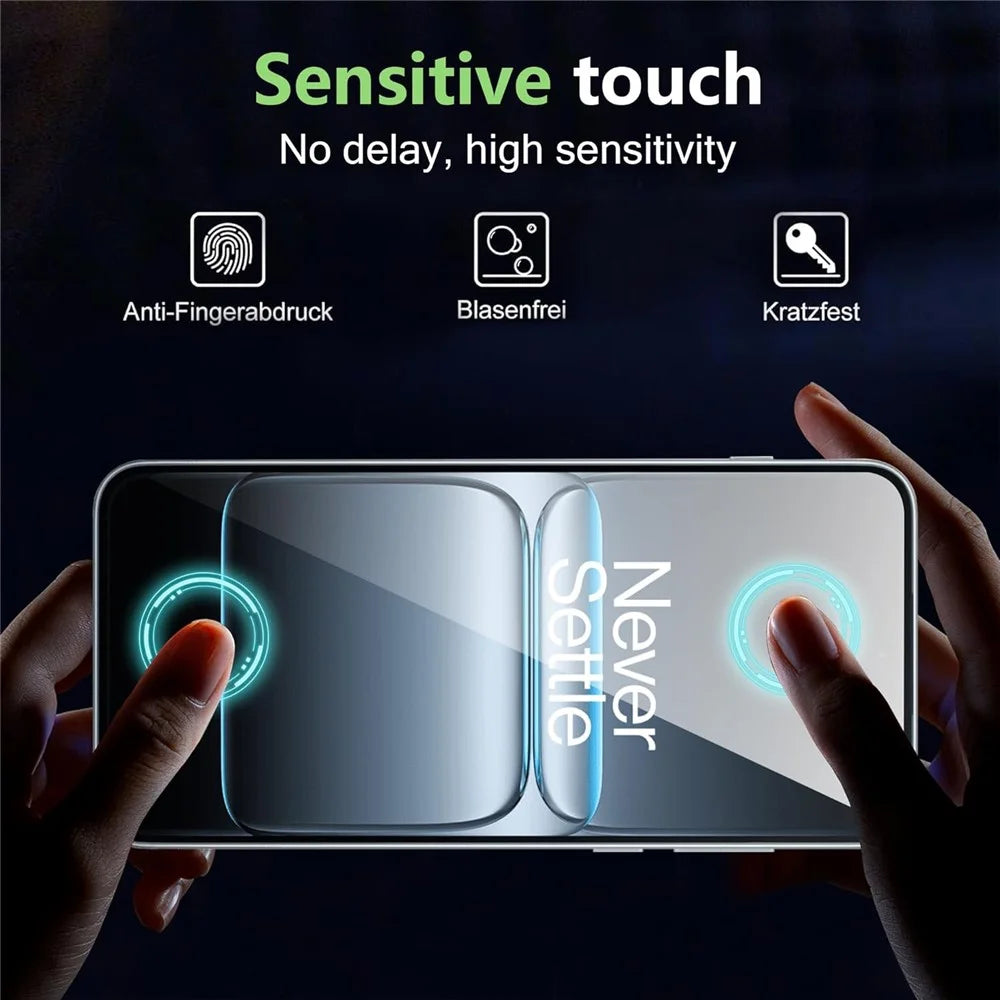 2Pcs For OnePlus Nord 5 5G / Ace 5 Ultra 5G Screen Protector 2.5D Arc Edge High Clarity Tempered Glass Film with Camera Lens Film - 6