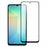 For Samsung Galaxy A08 5G / A08 4G / A07 5G / A07 4G AGC Tempered Glass with Black Edge Full Glue Full Coverage Screen Protector - 1