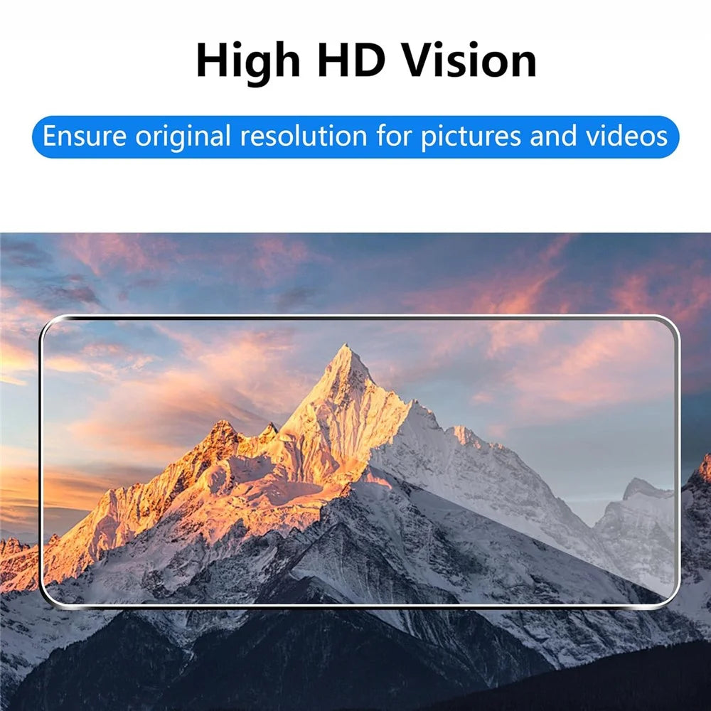2Pcs For OnePlus 13R 5G Screen Protector 2.5D Arc Edge High Clarity Tempered Glass Film with Camera Lens Film - 5