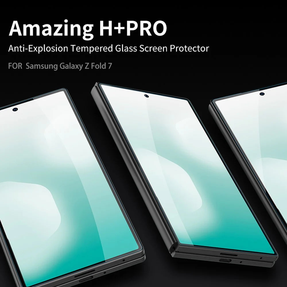 NILLKIN H+Pro for Samsung Galaxy Z Fold7 5G Screen Protector 9H Anti-Scratch Tempered Glass Film - 3