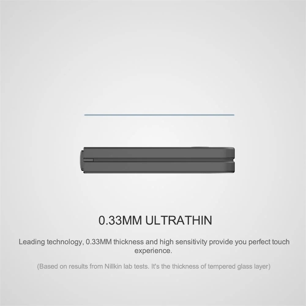 NILLKIN CP+PRO For Samsung Galaxy Z Flip7 5G / Z Flip8 Screen Protector Ultra Clear AGC Glass Film - 7