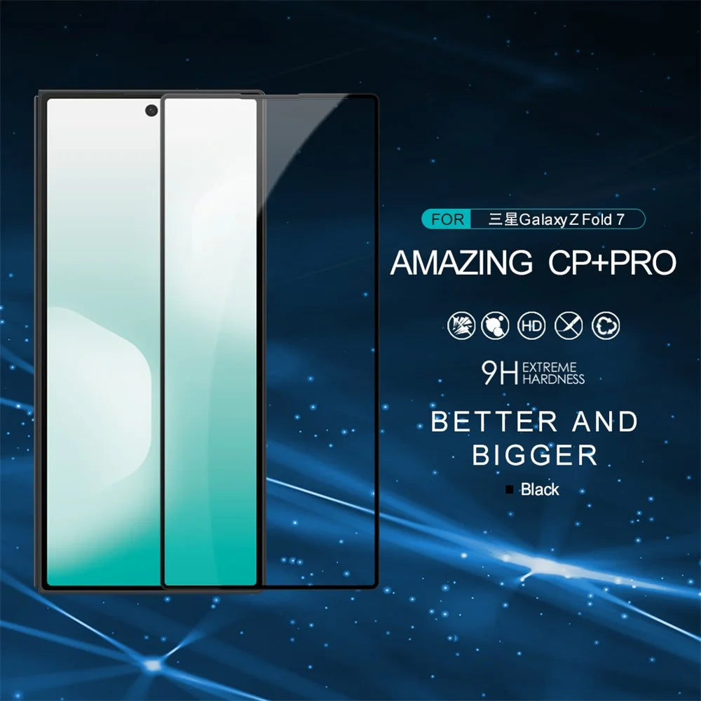 NILLKIN CP+PRO For Samsung Galaxy Z Fold7 5G Screen Protector Ultra Clear AGC Glass Film - 3