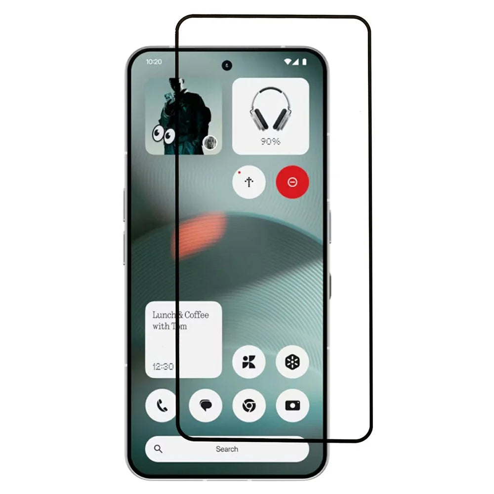 For Nothing Phone (3) 5G Screen Protector Silk Printing Full Glue HD Clear Screen Film - 1