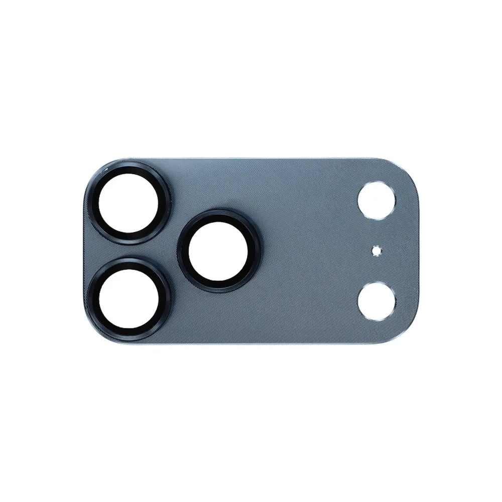 For iPhone 17 Pro Camera Lens Protector CD Vein Integrated Metal Tempered Glass Lens Film - Blue - 2