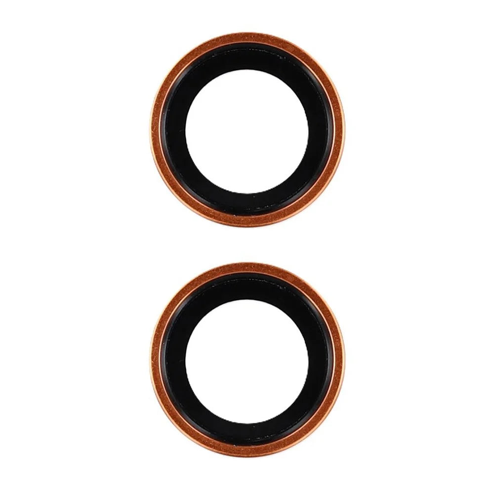For iPhone 17 Camera Lens Protector Precise Positioning Individual Lens Film Set - Orange - 3