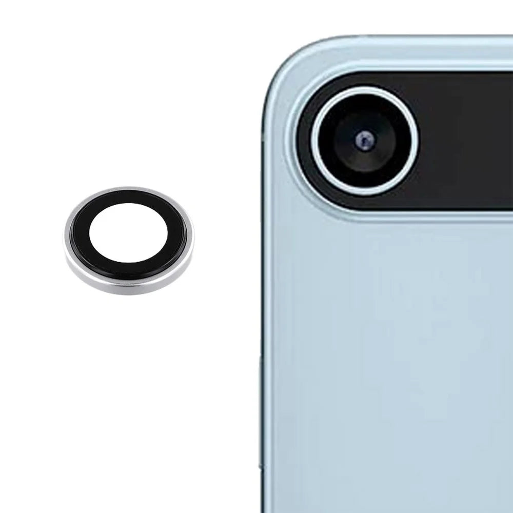 For iPhone Air Camera Lens Protector Precise Positioning Individual Lens Film - Silver - 1