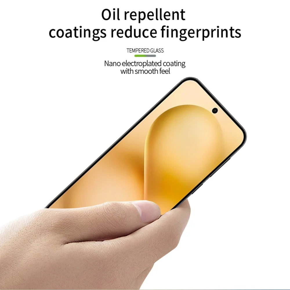 MOFI For vivo S30 Pro mini 5G Screen Protector  9H 3D Curved Tempered Glass Film - Black - 4