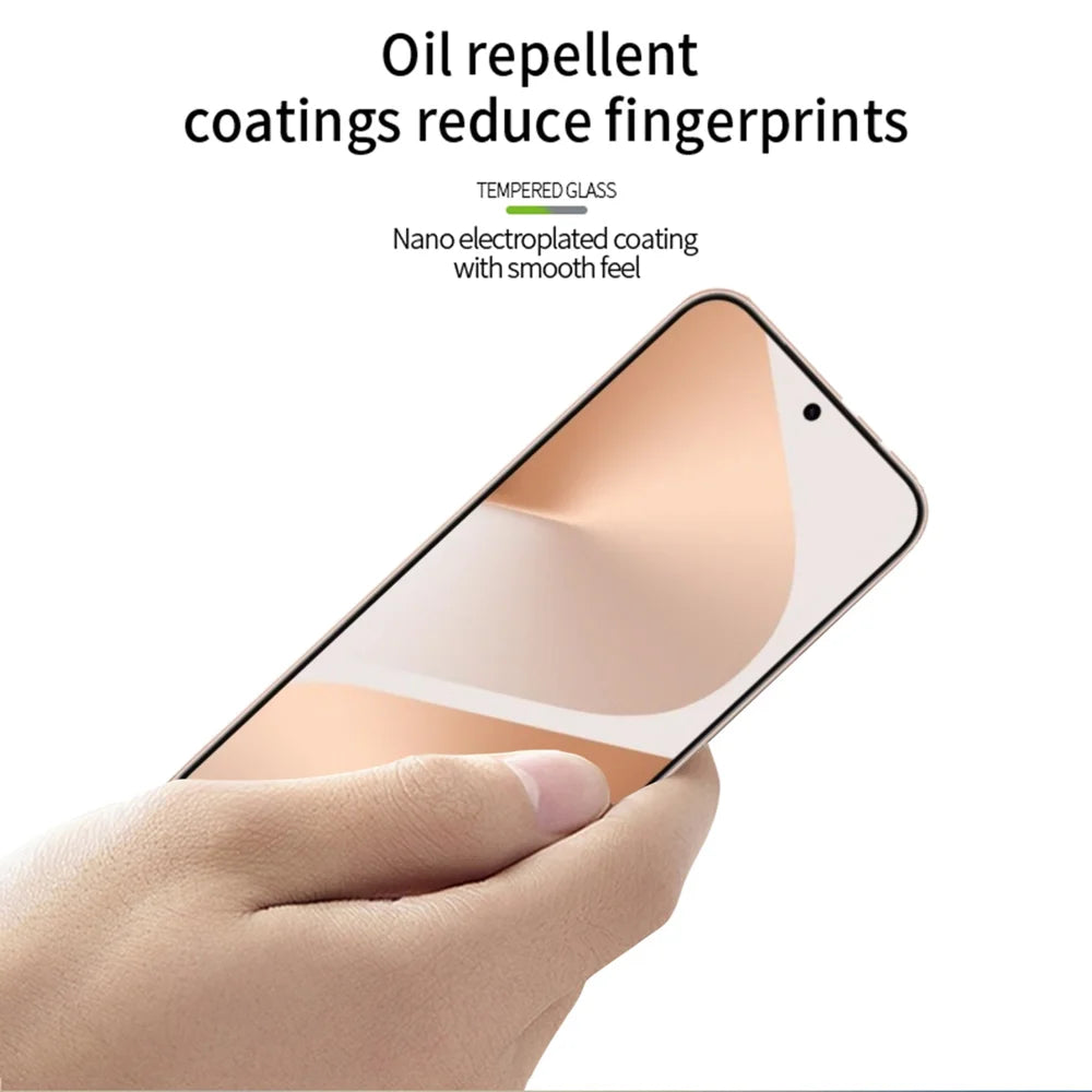 MOFI For Huawei Pura 80 Screen Protector  9H 3D Curved Tempered Glass Film - Black - 4