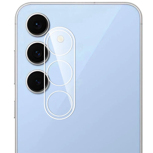 For Samsung Galaxy S25 FE Camera Lens Protector Arc Edge Clear Tempered Glass Film - 1