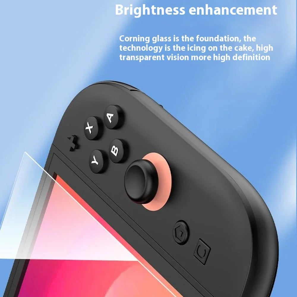 For Nintendo Switch 2 Screen Protector Game Console Tempered Glass HD Screen Film Dust-Free Installation - 4