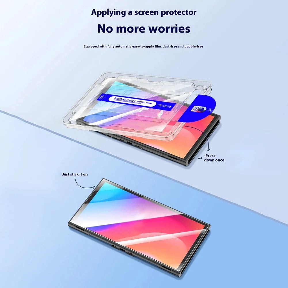 For Nintendo Switch 2 Screen Protector Game Console Tempered Glass HD Screen Film Dust-Free Installation - 5
