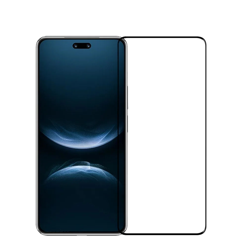 PINWUYO For Huawei nova 13 Pro 5G / Huawei nova 14 Pro 5G Screen Protector  3D Hot Bending Tempered Glass Film - Black - 1