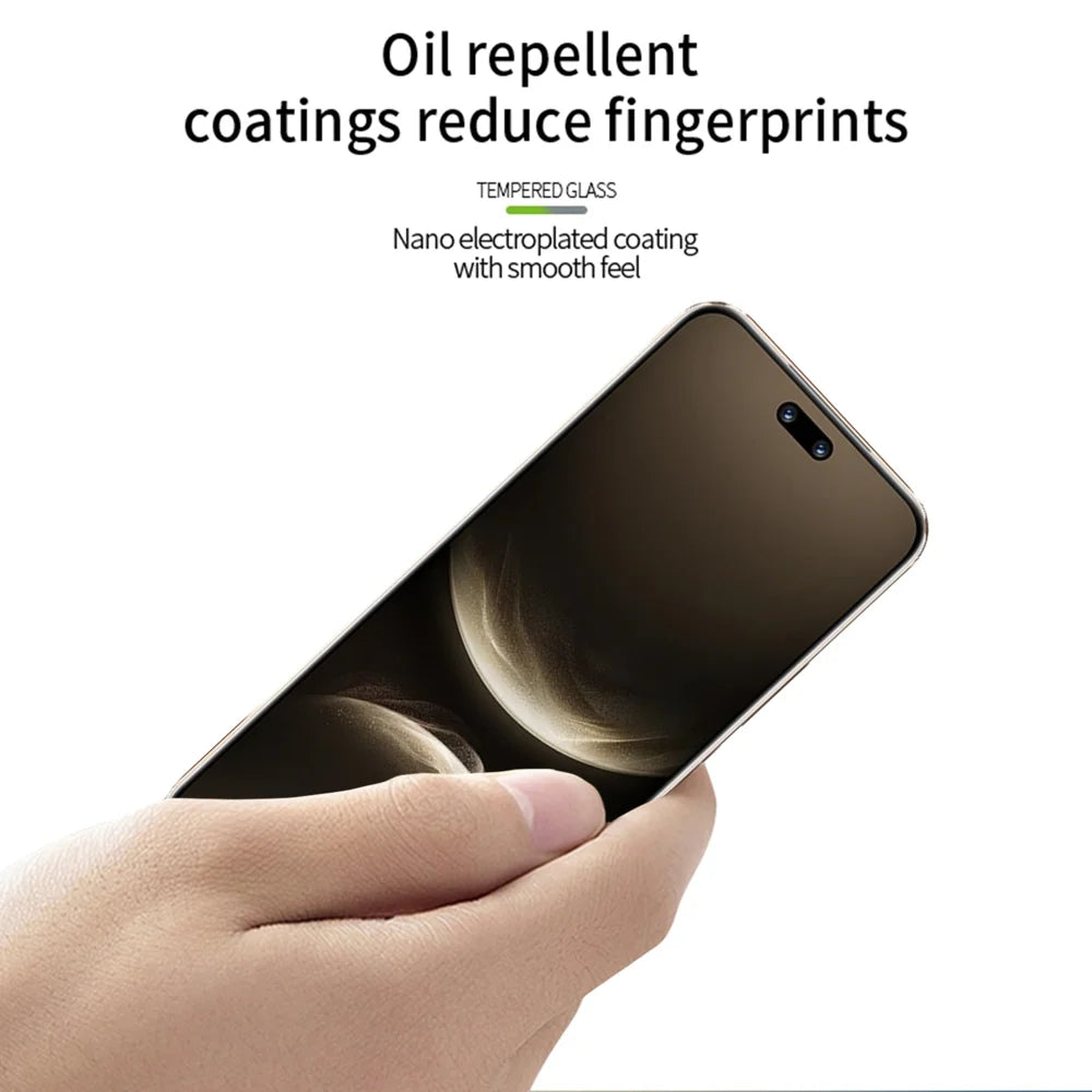 PINWUYO For Huawei nova 14 Ultra 5G Screen Protector  3D Hot Bending Tempered Glass Film - Black - 4