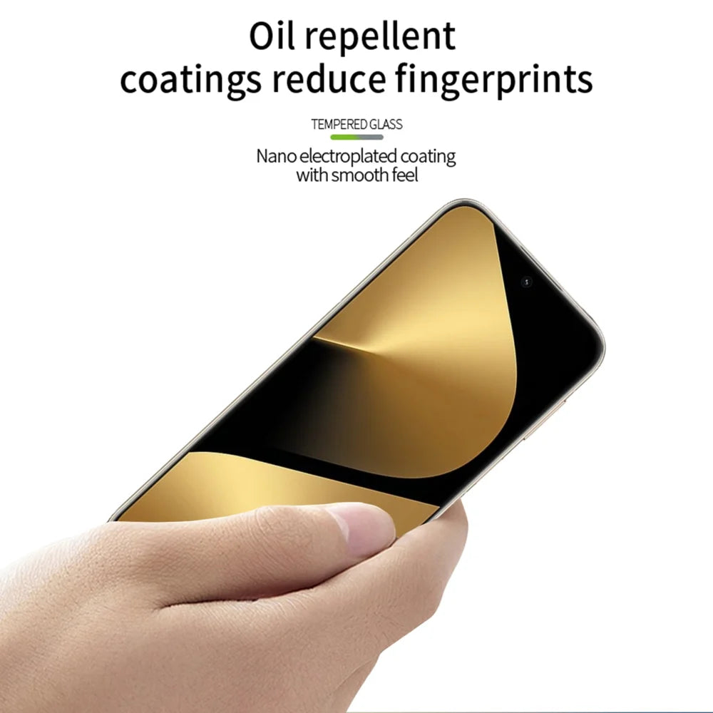 PINWUYO For Huawei Pura 80 Ultra / Huawei Pura 80 Pro / 80 Pro+ Screen Protector  3D Hot Bending Tempered Glass Film - Black - 4