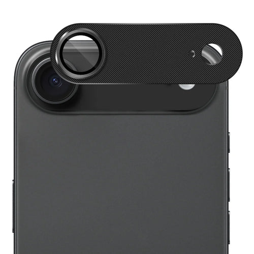 ENKAY HAT PRINCE For iPhone Air Camera Lens Protector   Aluminium Alloy + Tempered Glass Lens Film - Black - 1