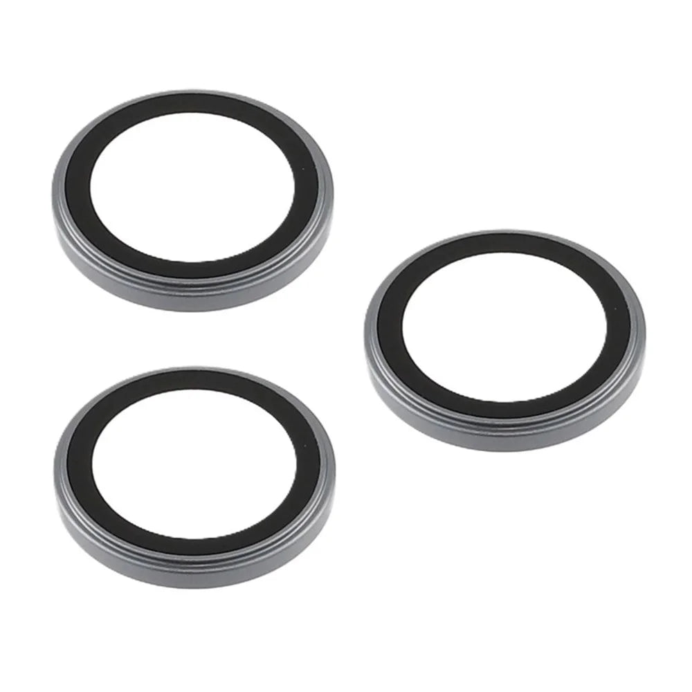 X-LEVEL AR Spotlight Series For iPhone 17 Pro Max  /  17 Pro Camera Lens Protector Set HD Individual Lens Film - Grey - 3
