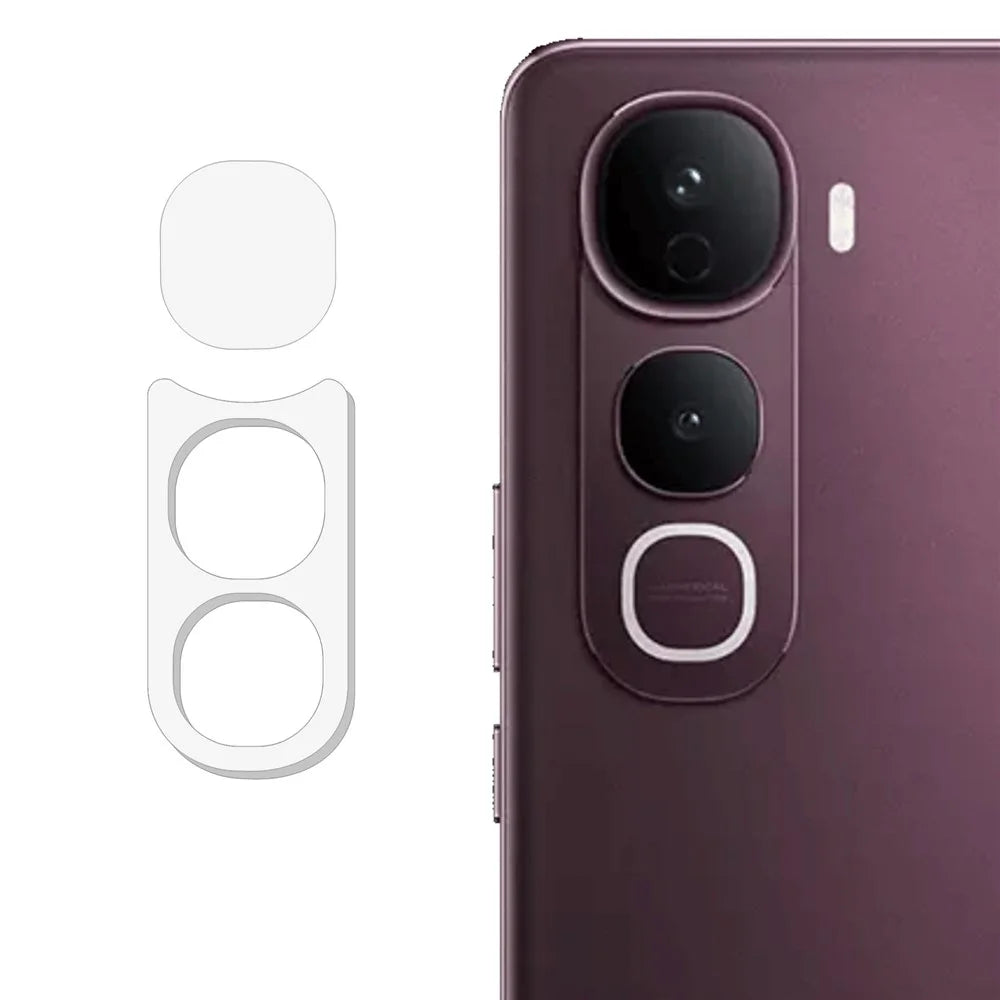 1 Set For vivo Y400 Pro 5G Camera Lens Protector 3D Arc Edge Anti-Scratch Tempered Glass Lens Film - 1