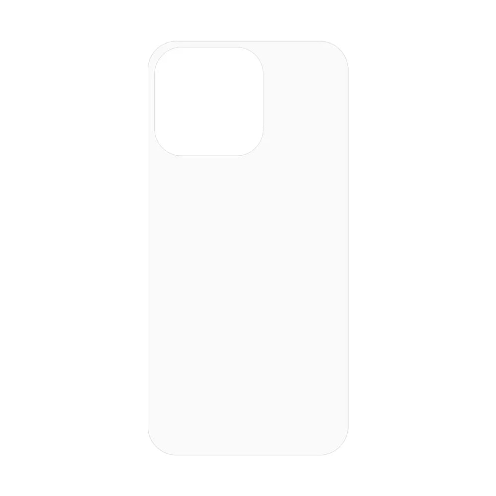 For iPhone 13 Pro Tempered Glass Back Screen Protector 0.25 Arc Edges Full Coverage Back Film - 2