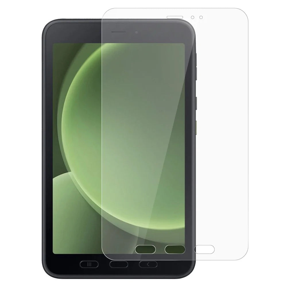 For Samsung Galaxy Tab Active6 / Active5 Screen Protector Full Coverage Clear Tempered Glass 0.3mm Arc Edge Film - 1