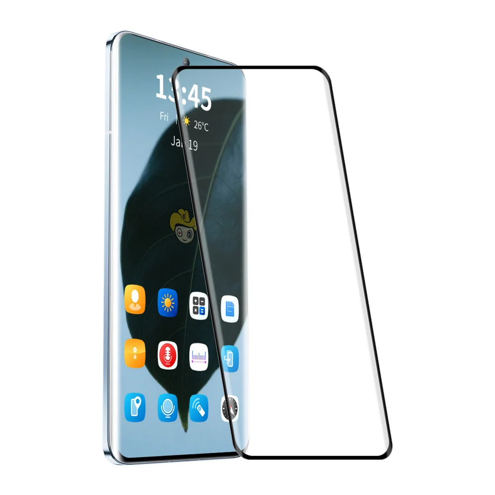 ENKAY HAT PRINCE For Motorola Edge 60 Fusion 5G Tempered Glass   3D Curved Full Glue Screen Protector Support Fingerprint Unlock - Transparent - 1