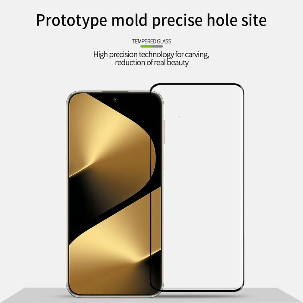 MOFI For Huawei Pura 80 Ultra / Huawei Pura 80 Pro+ / Huawei Pura 80 Pro Screen Protector  3D Hot Bending Full Glue Tempered Glass Film - Black - 3