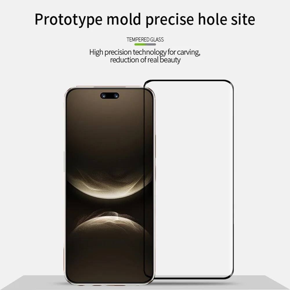 MOFI For Huawei nova 14 Ultra 5G Screen Protector  3D Hot Bending Full Glue Tempered Glass Film - Black - 3