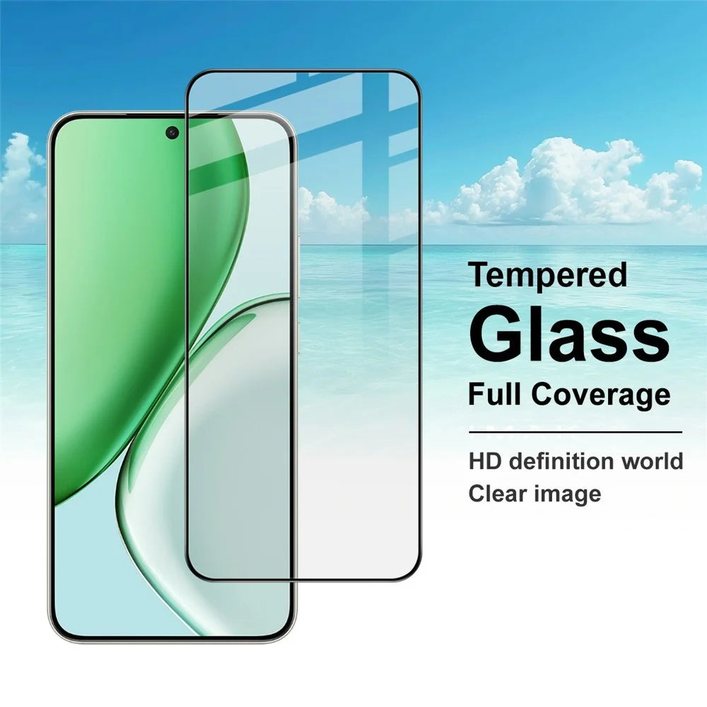 IMAK Pro+ Series For Honor Win Turbo 5G / Magic8 Lite 5G / X9d 5G / X70 5G Screen Protector Full Coverage Tempered Glass Film (Fingerprint Unlock) - 7