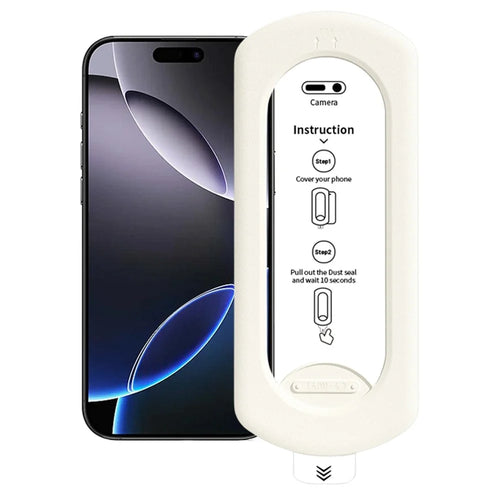 For iPhone 16 Pro Max Tempered Glass Film with Dust-Free Auto Applicator HD Full Coverage Screen Protector - 1