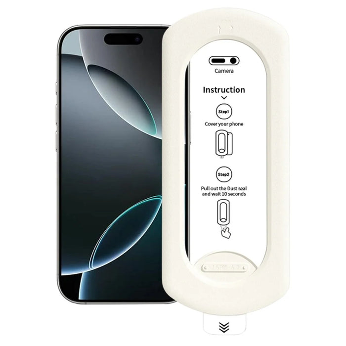 For iPhone 16 Pro Tempered Glass Film with Dust-Free Auto Applicator HD Full Coverage Screen Protector - 1