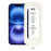 For iPhone 16 Plus Tempered Glass Film with Dust-Free Auto Applicator HD Full Coverage Screen Protector - 1