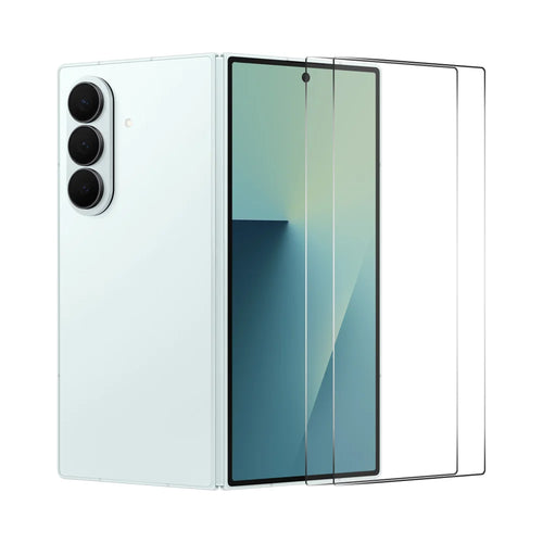 ENKAY HAT PRINCE For Samsung Galaxy Z Fold7 5G 2Pcs Screen Protector   9H Clear High Aluminum-Silicon Glass Film - Transparent - 1